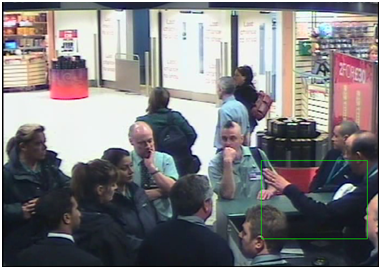 用手指向某方向(Pointing)